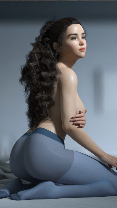 Ikki qiz bilan tabiatda